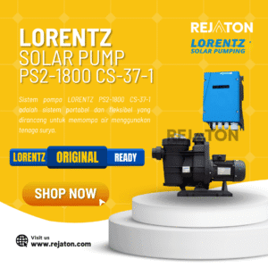 Pompa Air Tenaga Surya Lorentz PS2-1800 CS-37-1