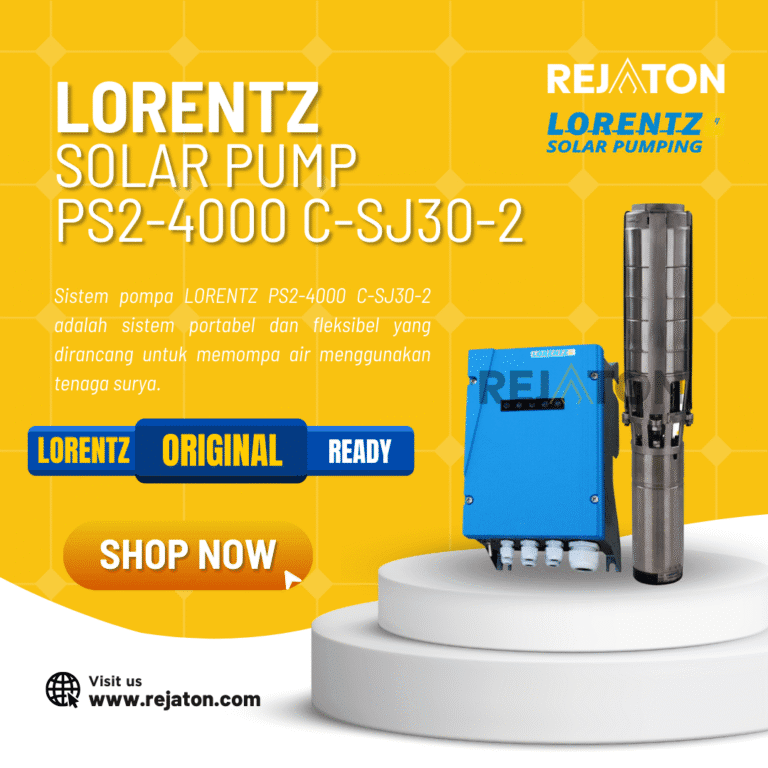 Pompa Air Tenaga Surya PS2-4000 C-SJ30-2 Lorentz