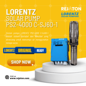 Pompa Air Tenaga Surya PS2-4000 C-SJ60-1 Lorentz