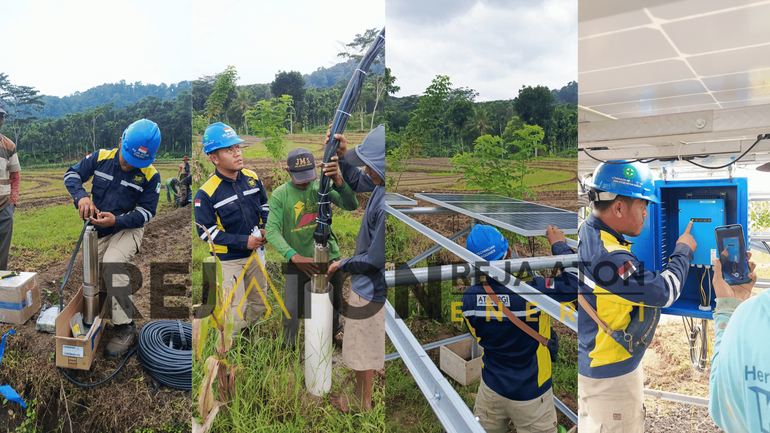 Spesifikasi Pompa Lorentz PS2-4000 C-SJ3-32 di Kotawaringin Timur, Studi Performa Pompa Lorentz PS2-4000 C-SJ3-32 dalam program Road to Give