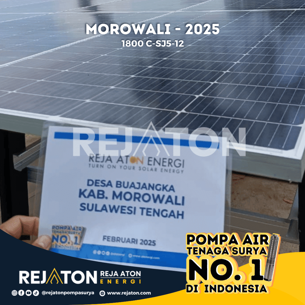 proyek pompa air tenaga surya