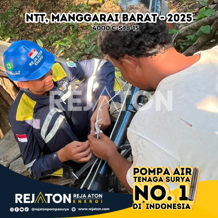 Proyek Air Bersih di Manggarai Barat, NTT (2025)