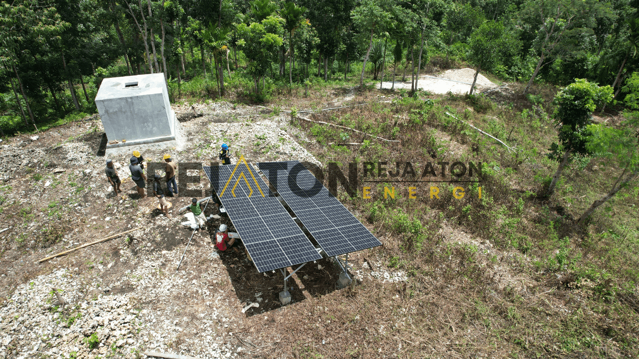Efisiensi Anggaran Desa dengan Implementasi Sistem Air Bersih Pompa Tenaga Surya Lorentz PS2-1800 C-SJ5-12, Pompa Tenaga Surya, Pompa Lorentz