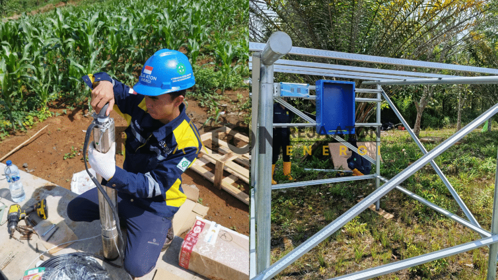 Harga Paket Pompa Lorentz PS2-1800 HRE-03 untuk Program Air Bersih di Daerah Listrik Terbatas, Pompa Tenaga Surya, Pompa Lorentz, Distributor Resmi Pompa Lorentz di Pringsewu