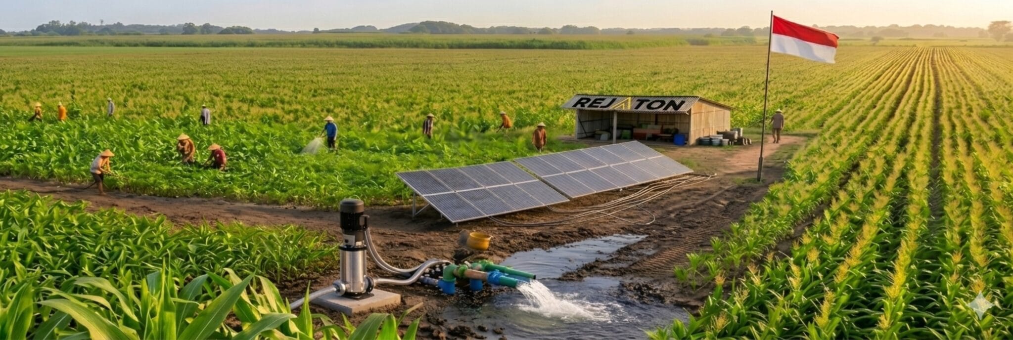 Pompa listrik tenaga surya