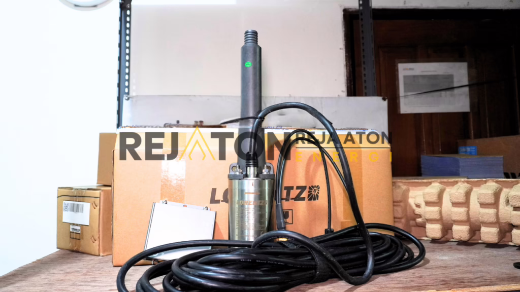 Spesifikasi Pompa Lorentz PS2-1800 C-SJ8-7 untuk Yahukimo, Spesifikasi Pompa Lorentz PS2-4000 C-SJ8-15 di Musi Banyuasin