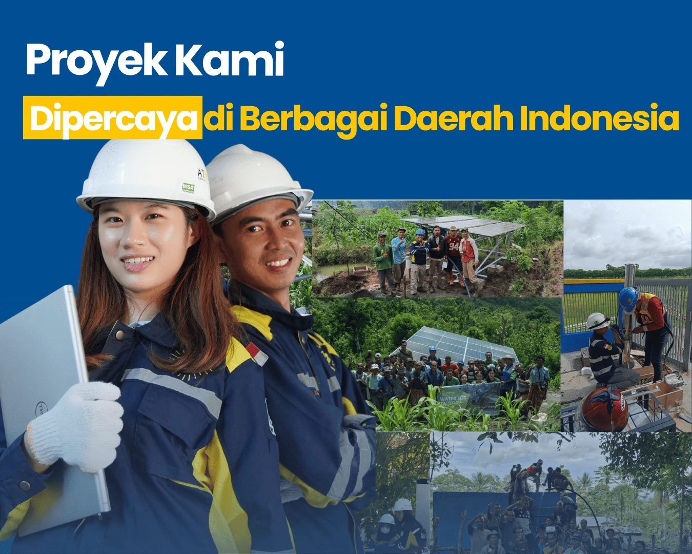 Teknisi Pompa Air Tenaga Surya Rejaton 1